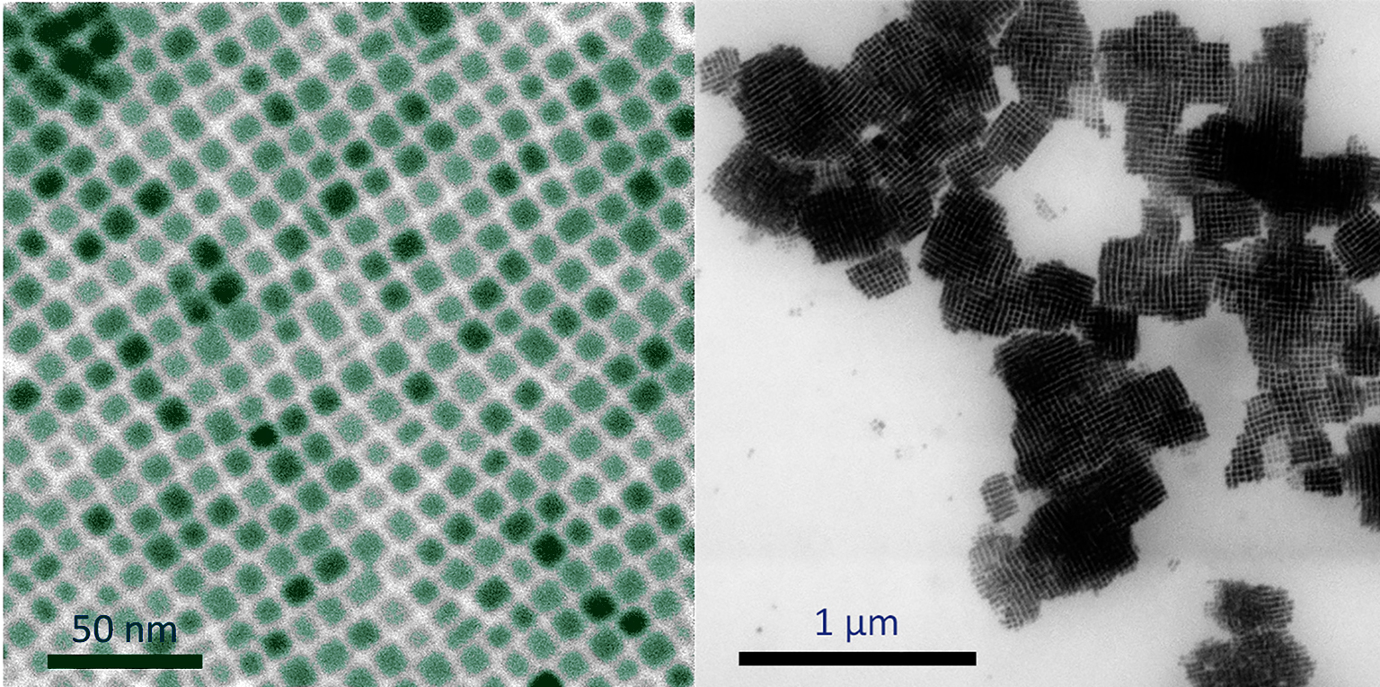 CPB perovskite nanocubes